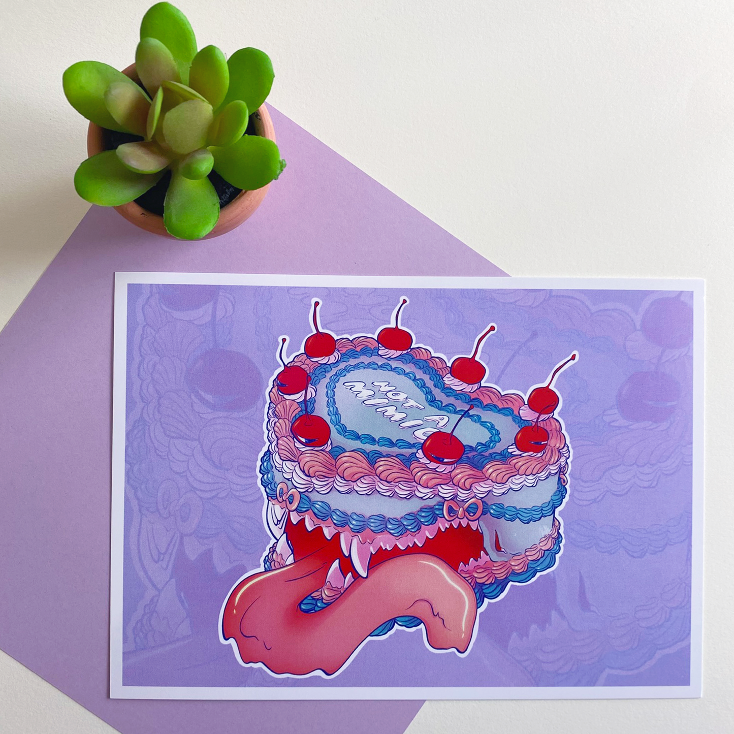 Most Defiantly NOT a Mimic Orginal Print 5 x 7