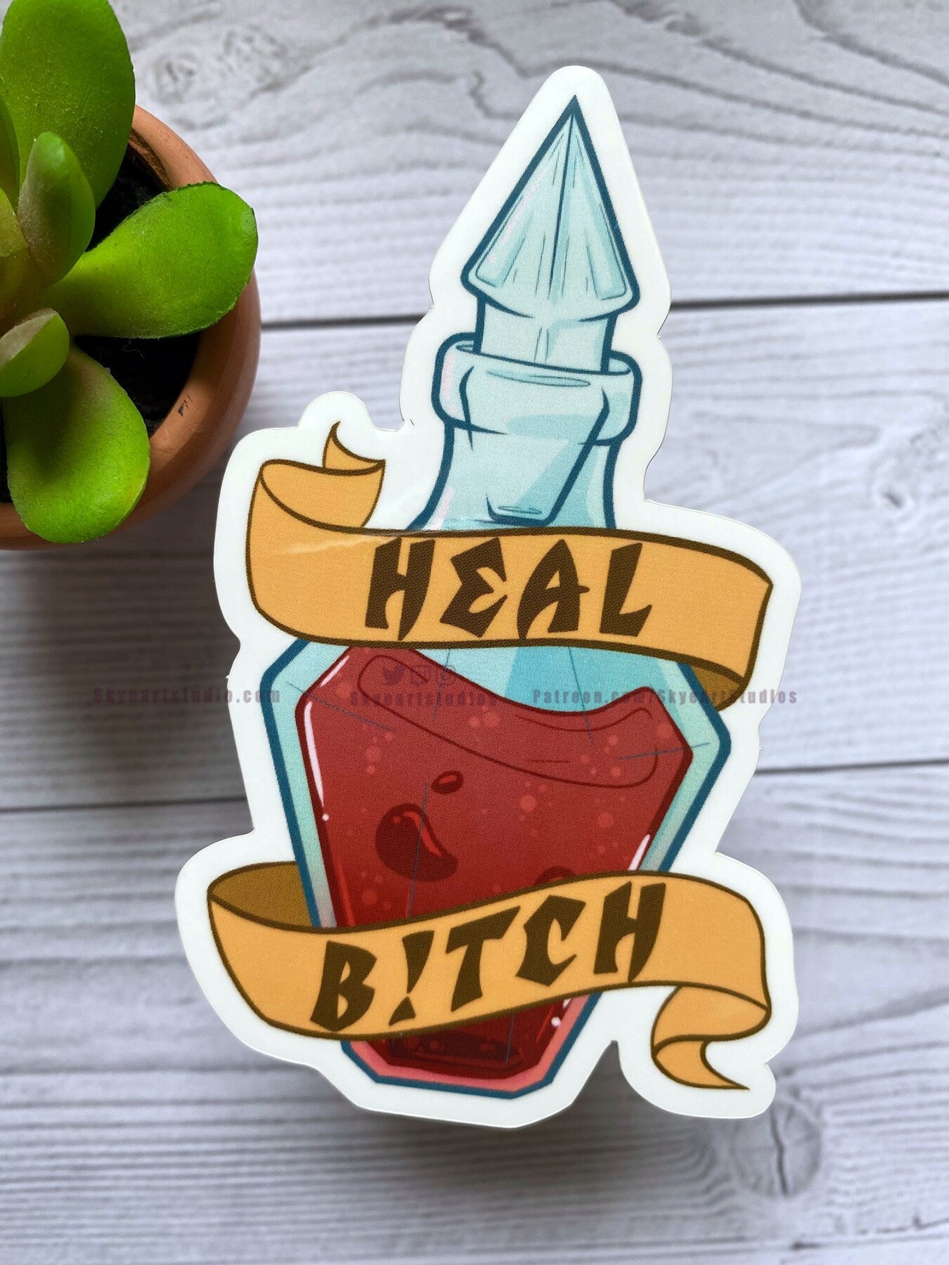 [LAST CHANCE] Potion of Healing Decal Sticker