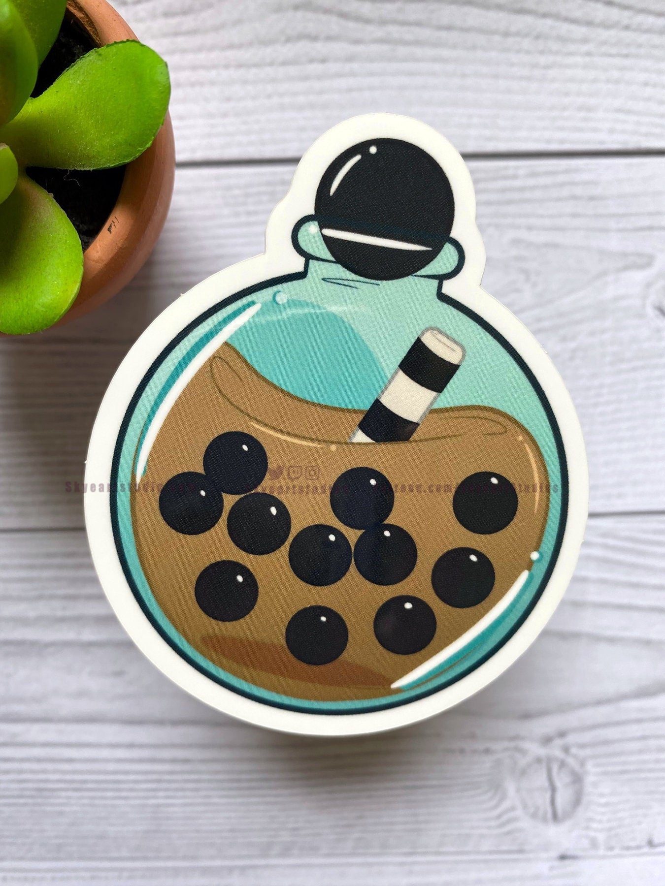 [LAST CHANCE] Coffee Boba Potion Decal Sticker